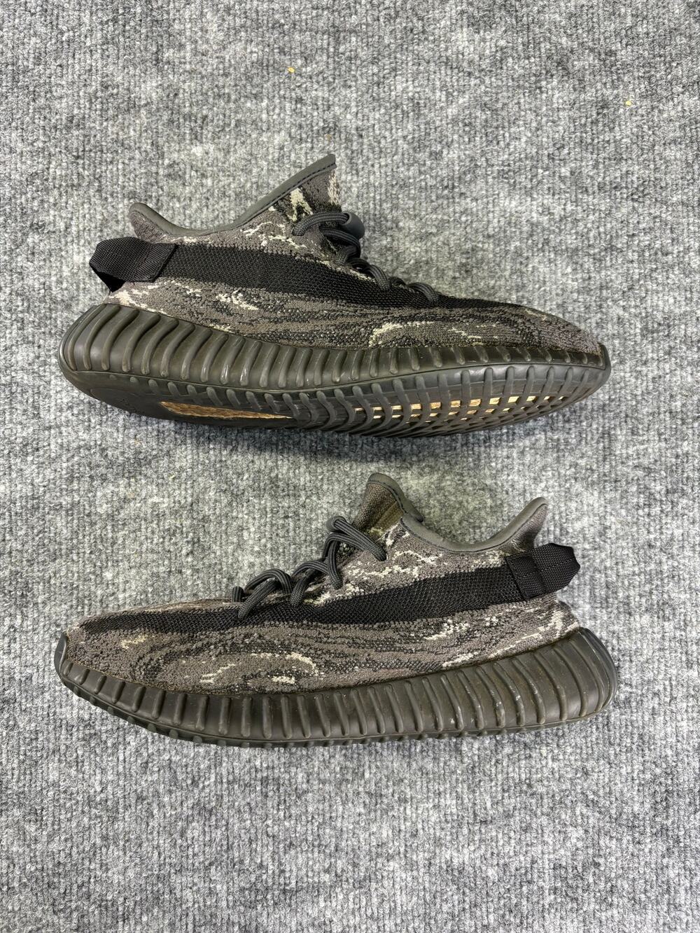Adidas Yeezy YZY Boost 350 V2 MX Rock  Shoes Black Gray Sneakers Size 8